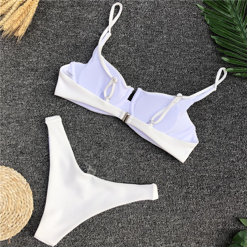 [Mã FAGREEN245 giảm 10% tối đa 30K đơn 99K] Bộ Đồ Bơi Màu Trơn Quyến Rũ Cho Nữ | BigBuy360 - bigbuy360.vn