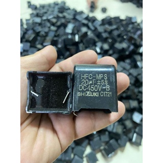 TỤ 20UF/450V zin bo - 3 con