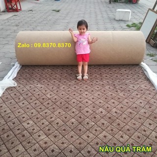 Một mét vuông thảm nỉ trải sàn sự kiện , hội nghị kẻ sọc - Khổ ngang 2 mét