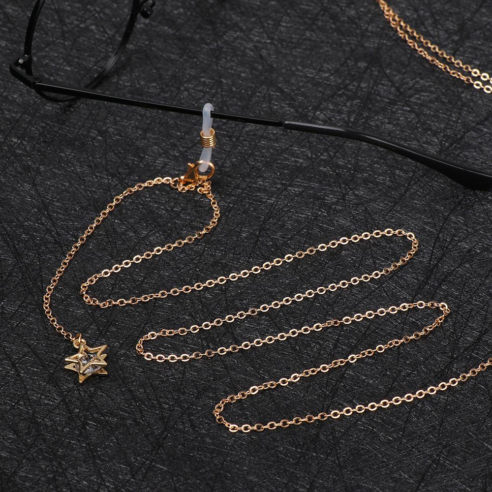 ESPO Dây Đeo Kính Chống Trượt Bằng Kim Loại Thời Trang