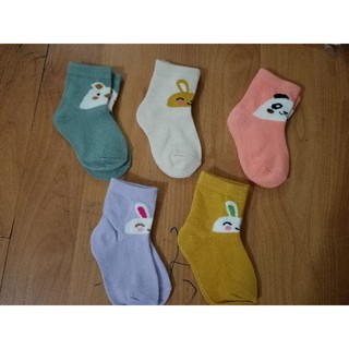 Sét 5 đôi tất lưới cao cổ cho bé