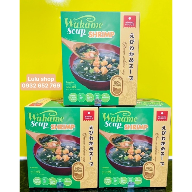 CANH RONG BIỂN TÔM ASUZAC