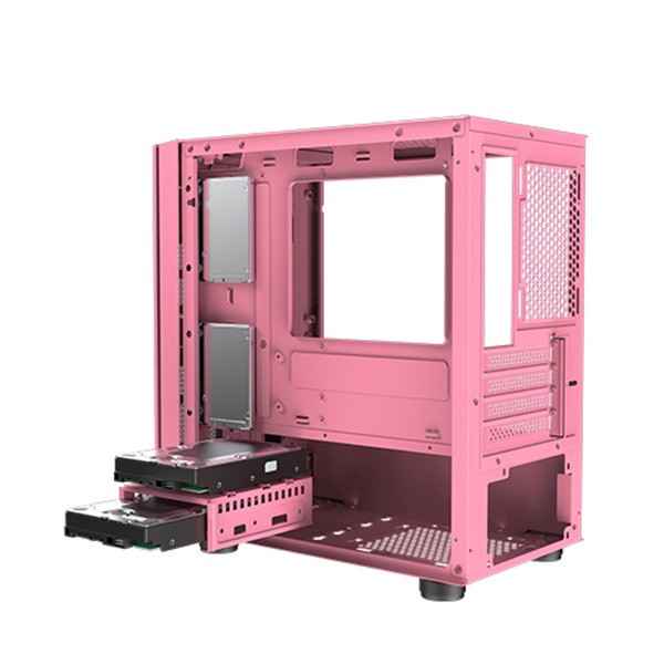 Vỏ máy tính Xigmatek OMG QUEEN EN45631 (màu hồng) Mid Tower | BigBuy360 - bigbuy360.vn