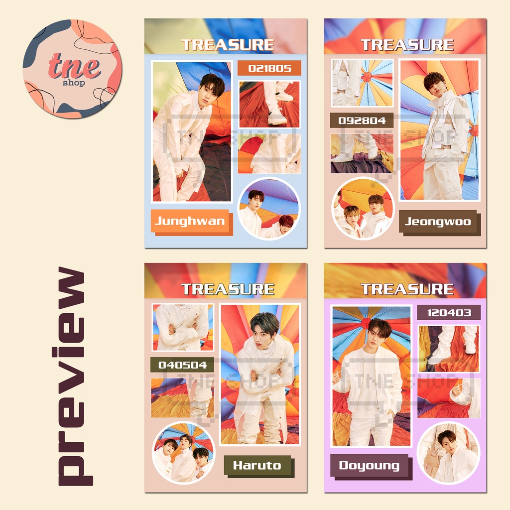 Sticker TREASURE - Balloon Ver.