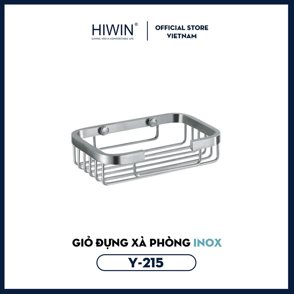 Kệ xà phòng Inox 304 đúc HIWIN Y-215