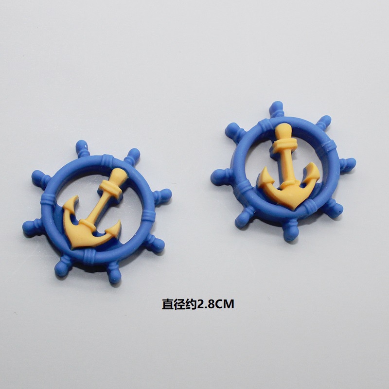 Phụ Kiện Hình Cua Biển Hoạt Hình Bằng Nhựa Resin Dùng Trang Trí DIY