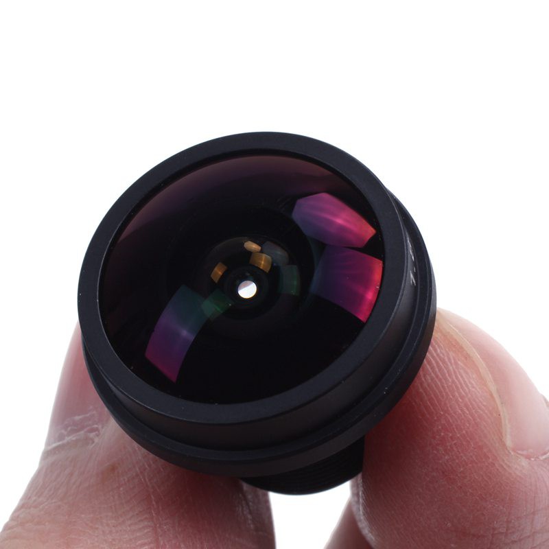 Ống kính máy ảnh Fisheye 5MP 1.8mm M12 * 0.5 Mount 1 / 2.5 f2.0 180 độ