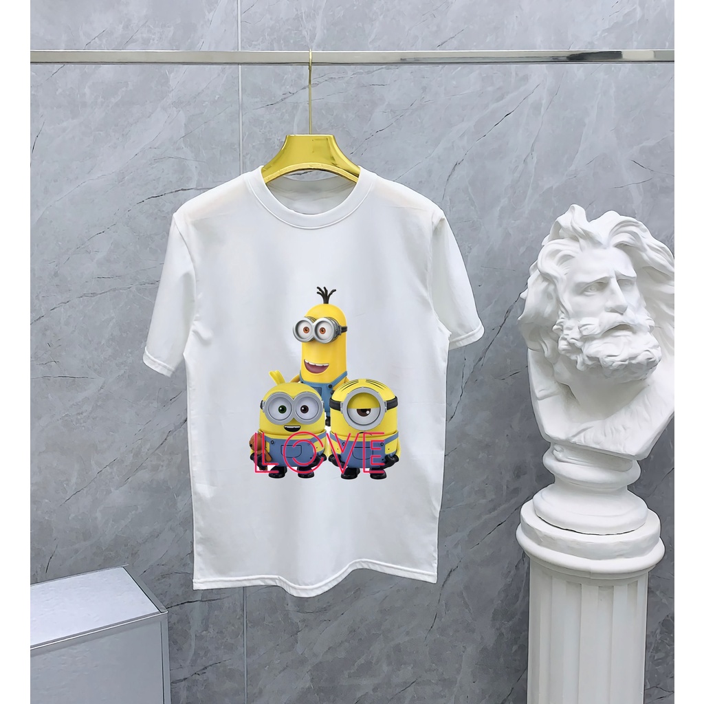 Áo thun tay ngắn in hình nhân vật minion dễ thương ,hàng mẫu mới siêu hot - P157