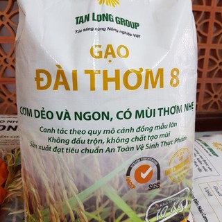 gạo thơm đài số 8 DKQ