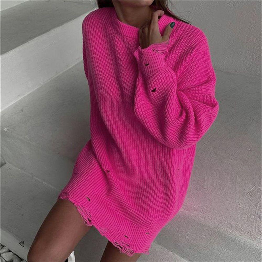 Áo Sweater Nữ Tay Dài Cổ Tròn Thời Trang Cá Tính