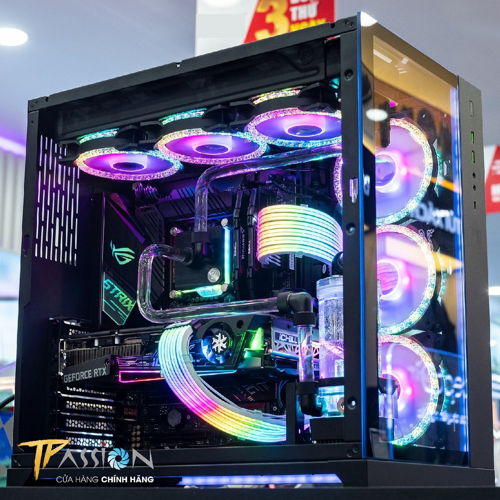 Quạt tản nhiệt Cooler Master MasterFan MF120 Prismatic LED ARGB Gen 2 - Chính hãng, Fan case 12cm