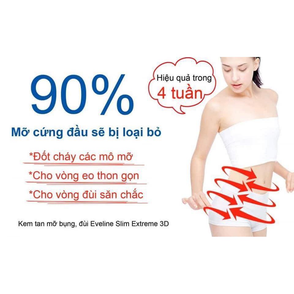 KEM TAN MỠ EVELINE 3D