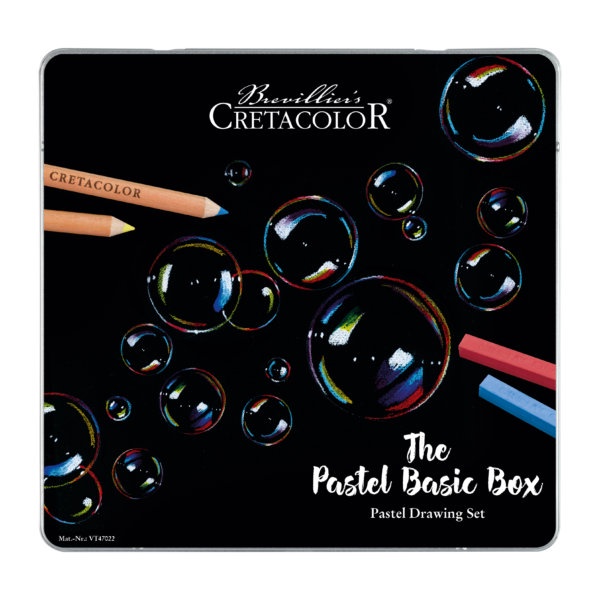 Set chì phấn và phấn cơ bản Cretacolor The Pastel Basic Box - 27 sản phẩm