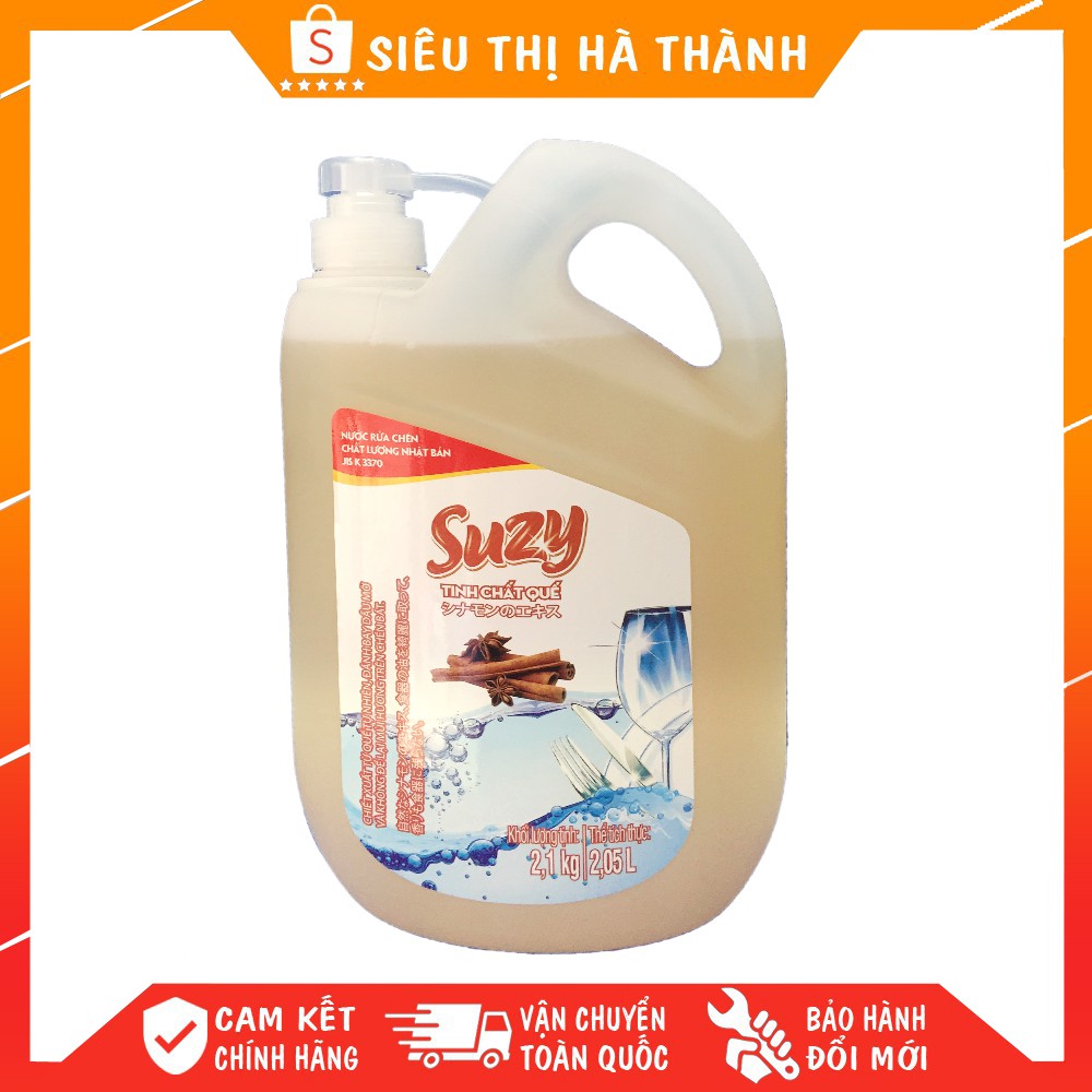 [CHÍNH HÃNG] Nước rửa chén bát Suzy - Tinh chất quế/Bạc hà