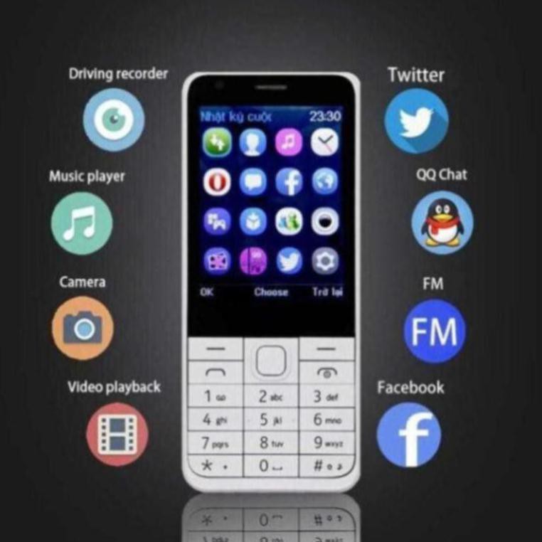 Điện Thoại Nokia 2 Sim Giống 4 Sim Giá Rẻ