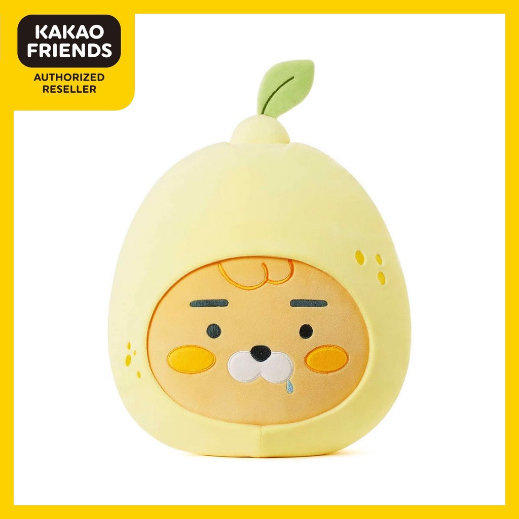 Gối Ôm Tròn Kakao Friends Lemon Ryan