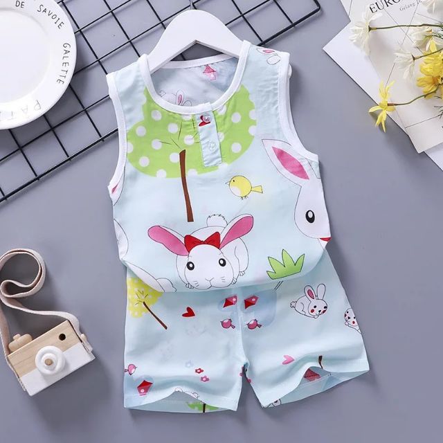 |FAMARAL2 giảm 10k cho đơn 50k|(LINK SỈ)Bộ Ba Lỗ Lanh Quảng Châu Cho Bé(8-20kg)