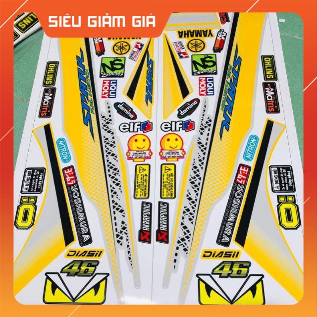 Tem rời sirius spark bạc vàng