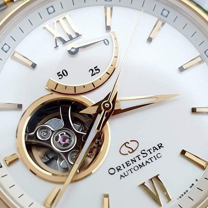 ĐỒNG HỒ NAM ORIENT STAR OPEN HEART RE-AT0004S00B CHÍNH HÃNG