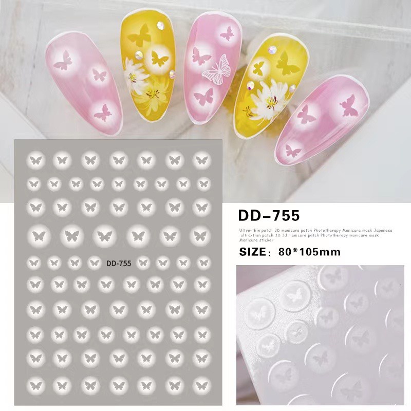 Sticker Dán Móng Nghệ Thuật Mẫu Mới Hottrend