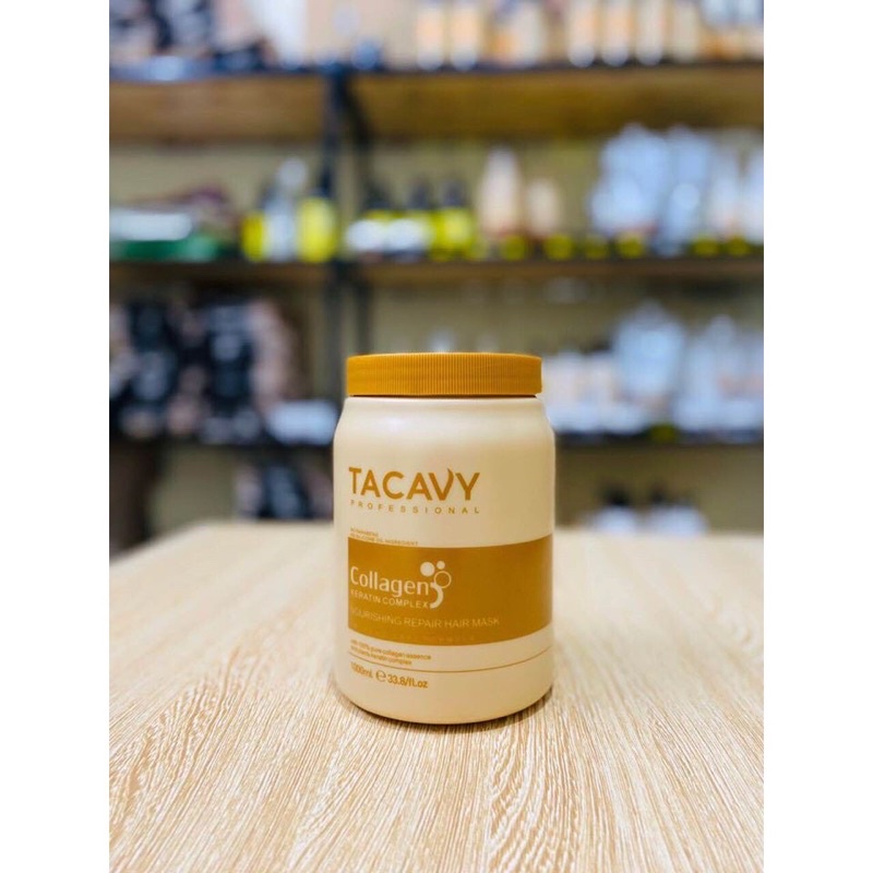 HẤP Ủ TACAVY COLLAGEN 1000ML|SIÊU PHỤC HỒI TÓC HƯ TỔN🛑Hàng Chính Hãng