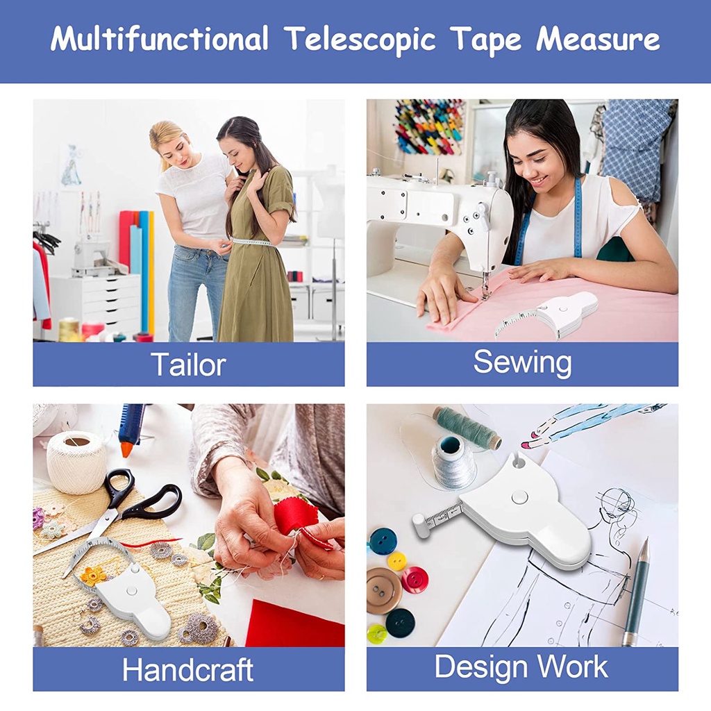 Thước Dây Đo Đường Kính Tự Động Thu Gọn Được DIY