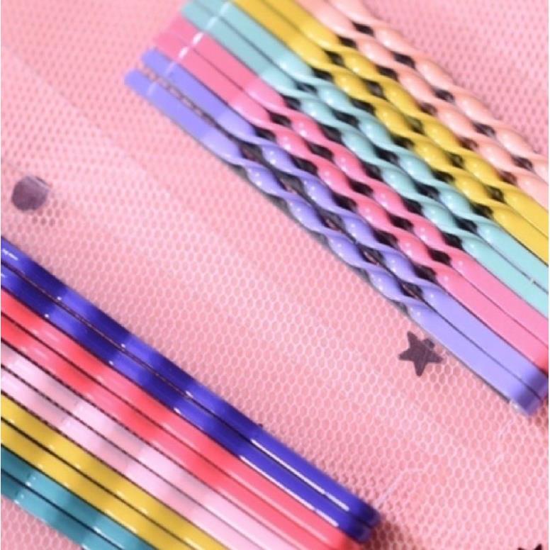 Sét 10 kẹp tăm đa sắc - LADY