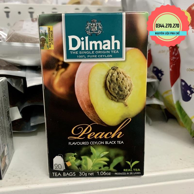 Trà Dilmah Đào, gừng, bá tước - Túi lọc