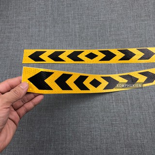 Tem Cảnh Báo Phản Quang Dán Xe Máy, Ô Tô [ Bộ 2 Tấm ]