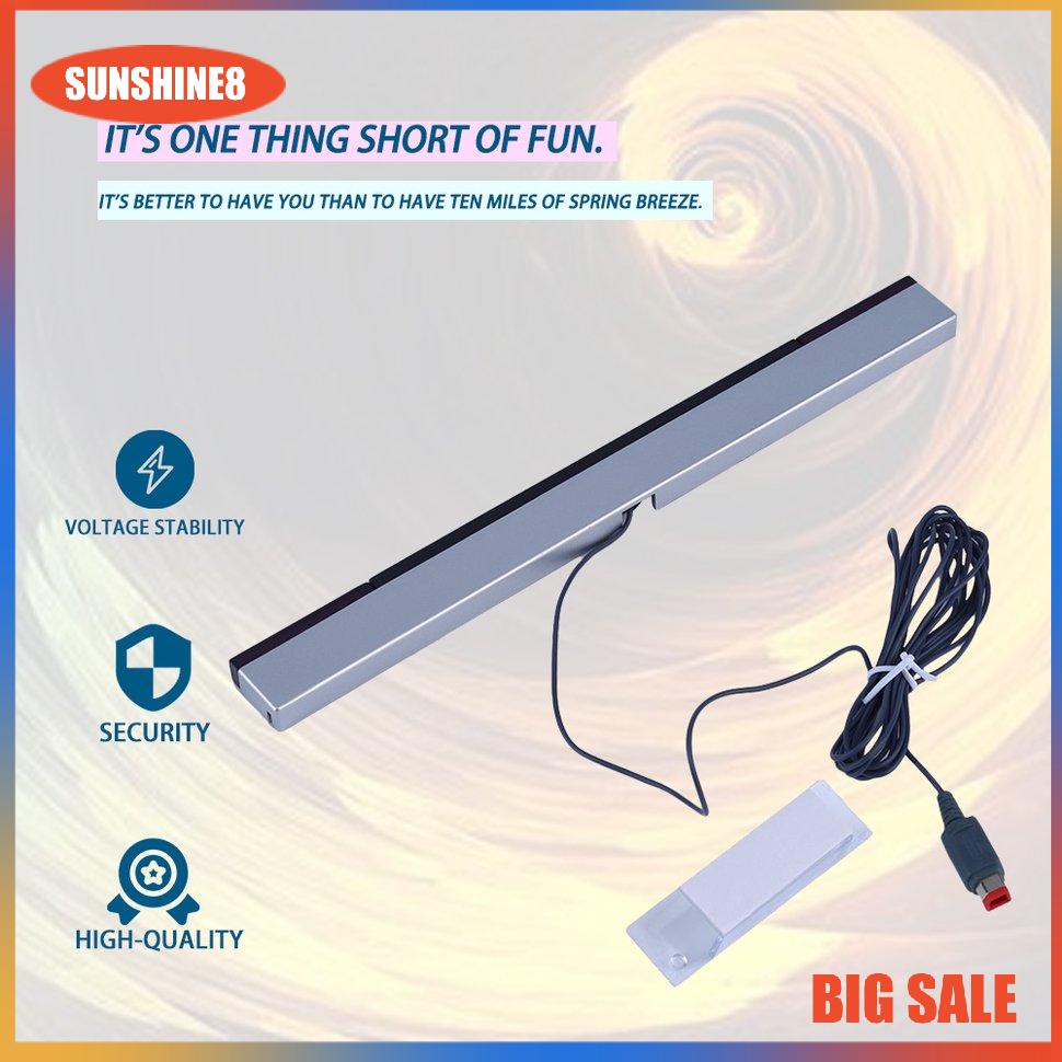 【SUN】Replacement Wired Infrared Ray Sensor Bar for Nintend Wii Remote Controller