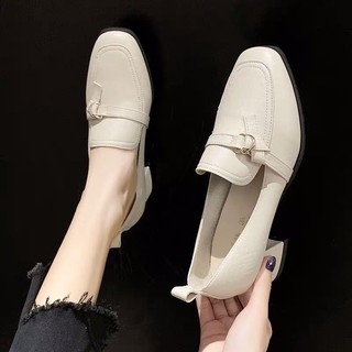 Giày loafer cao gót công sở _ order taobao