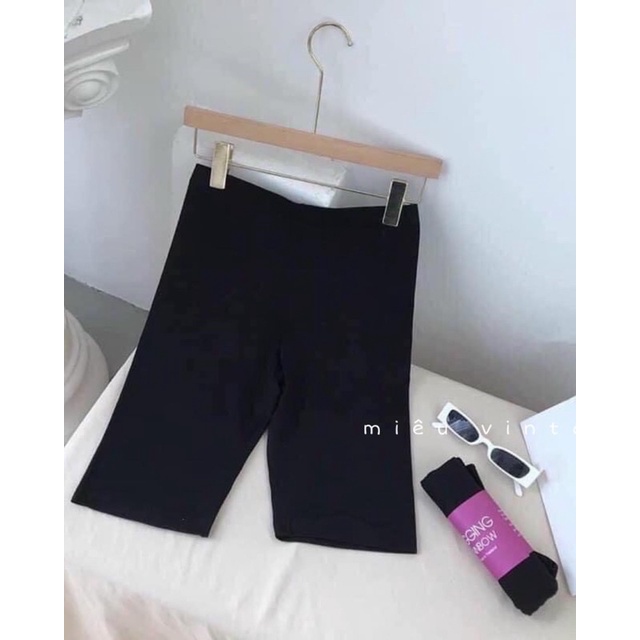 Quần legging lửng co dãn