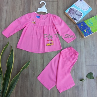 Bộ Tay dài Size 7 đến 23kg, tole Bảo Ngọc phù hợp cho bé mặc ngủ, mặc nhà