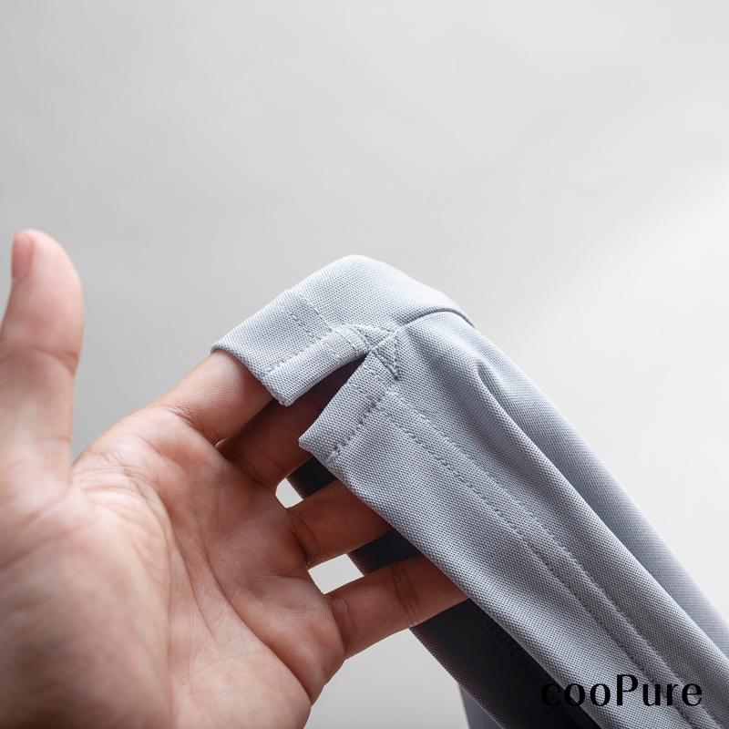 Áo thun polo nam cooPure, chất liệu coolmax mát lạnh, bo viền cách điệu NO.1905 (3 màu)