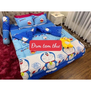 Chăn Phao Trần Bông Dày 1m8x2m,Vải Mềm Mịn Mẫu Hot nhất,có chọn mẫu,MẪU DOREMON TEM THƯ