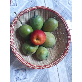 combo (1 rổ tre+ 1 rá tre) 30 cm