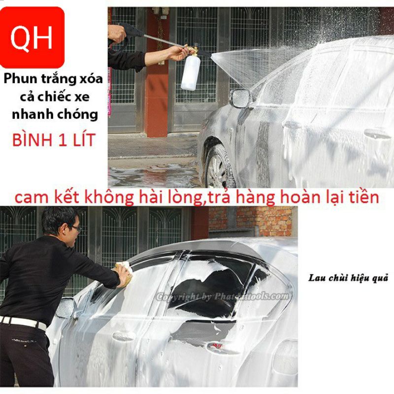 Bình phun tạo bọt tuyết mi ni ( LOẠI 1 LÍT )