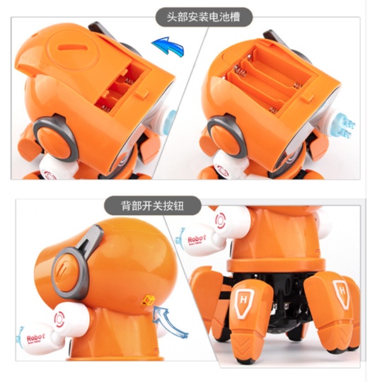Đồ chơi Robot nhảy múa theo nhạc siêu dễ thương cho bé