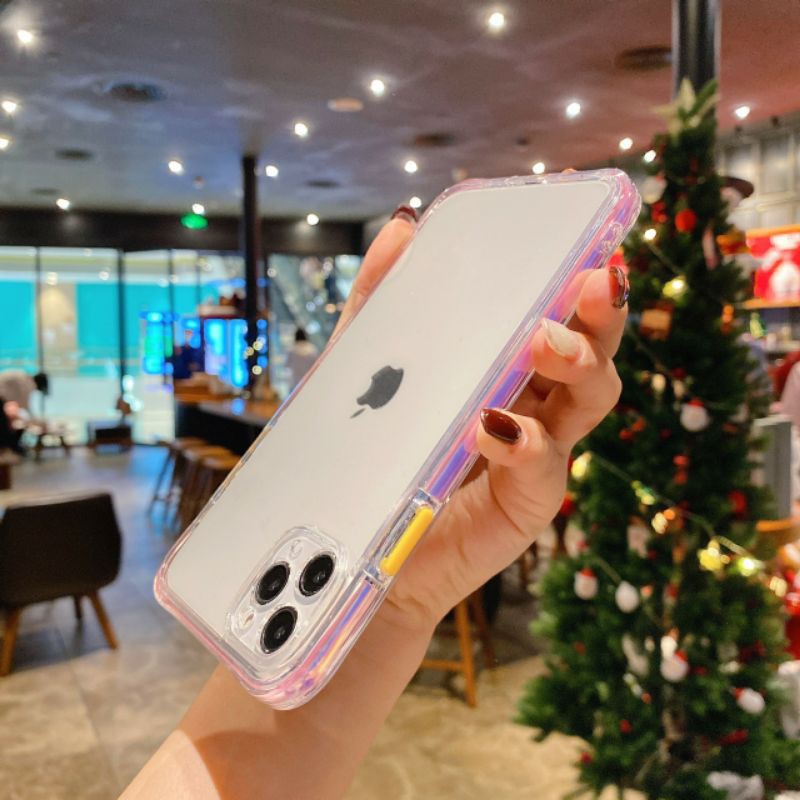 Ốp chống sốc , bảo vệ camera , viền hologram ip 12 Pro