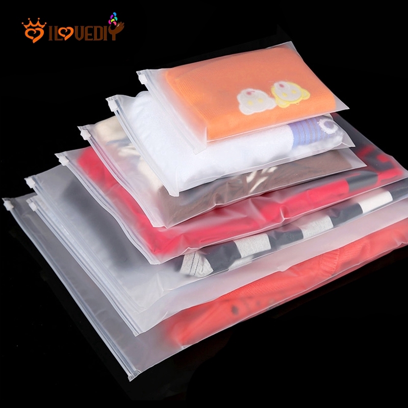 Túi zipper đựng quần áo/giày/vớ chống thấm nước tiện dụng cho du lịch