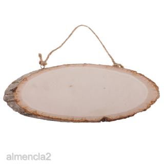 [Almencla2] Mộc Mạc Gỗ Lát Gỗ Lớn Thẻ Gỗ Mảng Bám Ký DIY Craft