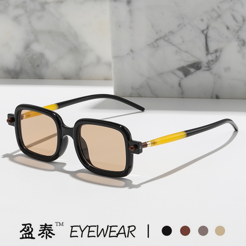 Kính râm nam nữ vuông KUBO chống UV400 , thiết kế mắt vuông thời trang dễ dùng 86512