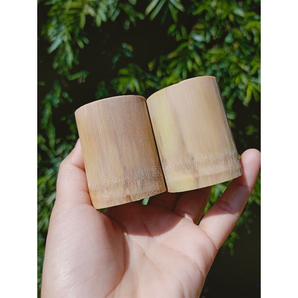 Ly, cốc bằng tre dùng uống trà, uống rượu cao 5cm