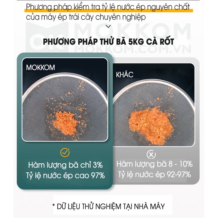 [Mã ELHA22 giảm 6% đơn 300K] Máy Ép Trái Cây Mokkom MK-199