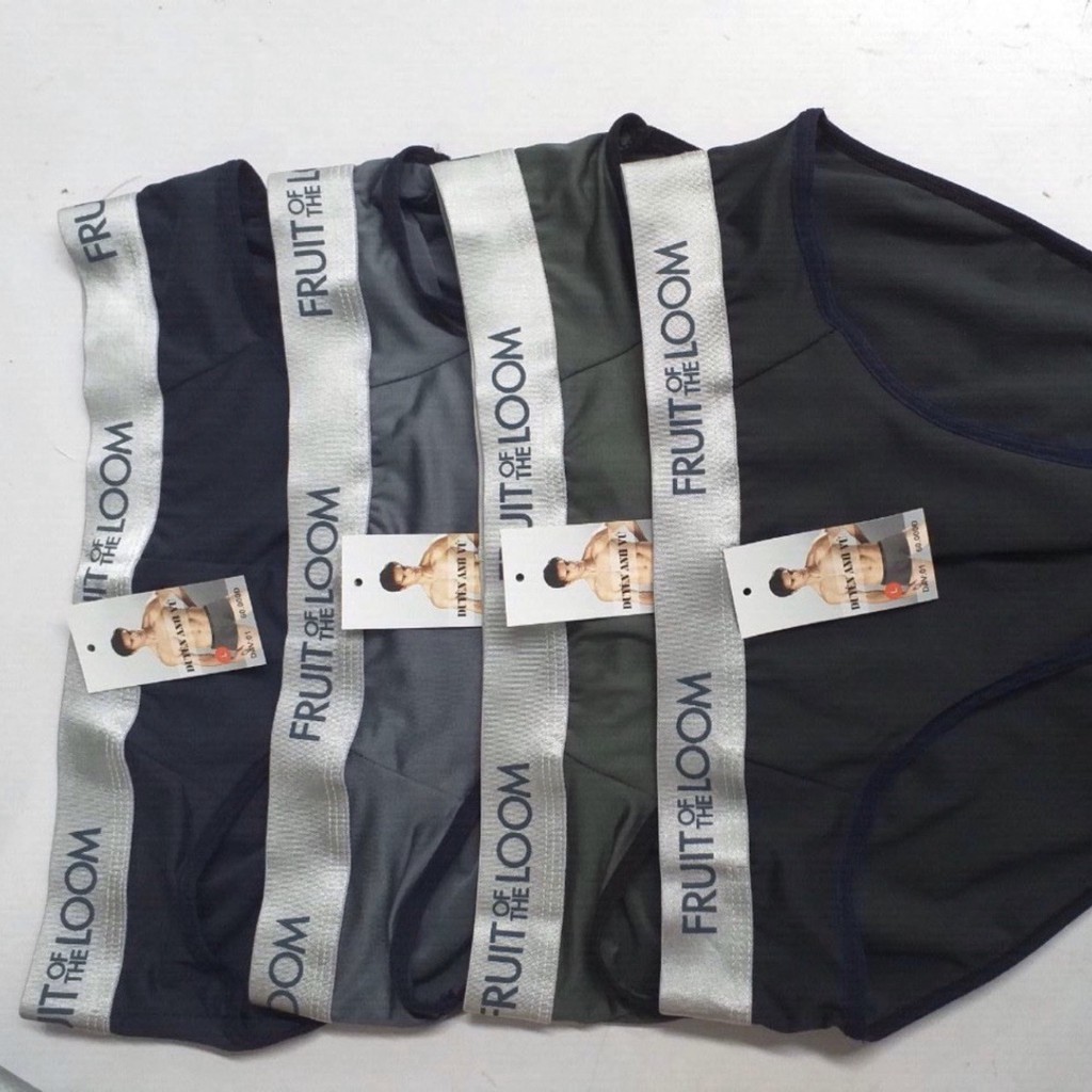 Quần sịp chéo nam Fruit loom of chất liệu cotton mềm mịn thấm hút mồ hôi tốt