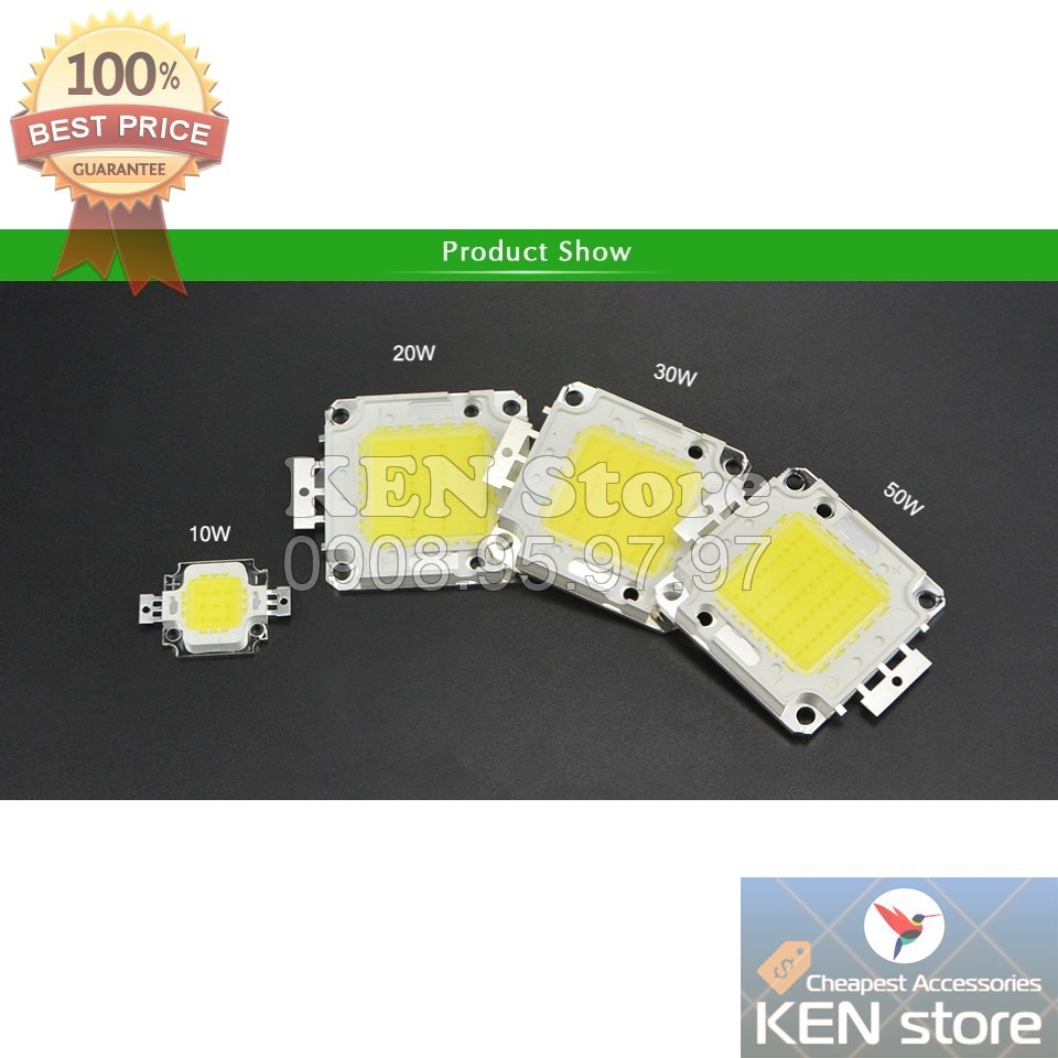 Chip led, nhân led 20W 30W 50W 100W điện 30V - 36V DC V1.0