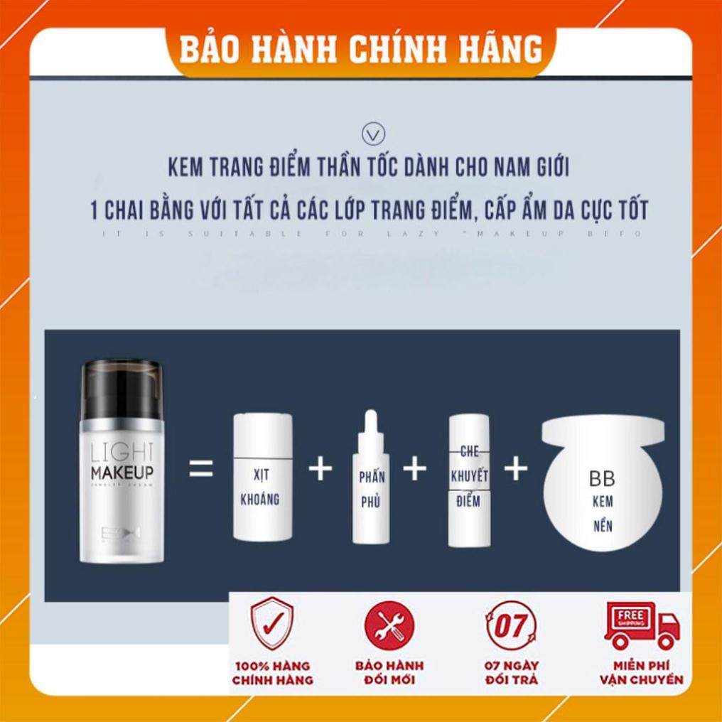 [Hàng Cao Cấp - LK04] Kem che khuyết điểm Cao Cấp Nam LIGHT MAKEUP | BigBuy360 - bigbuy360.vn