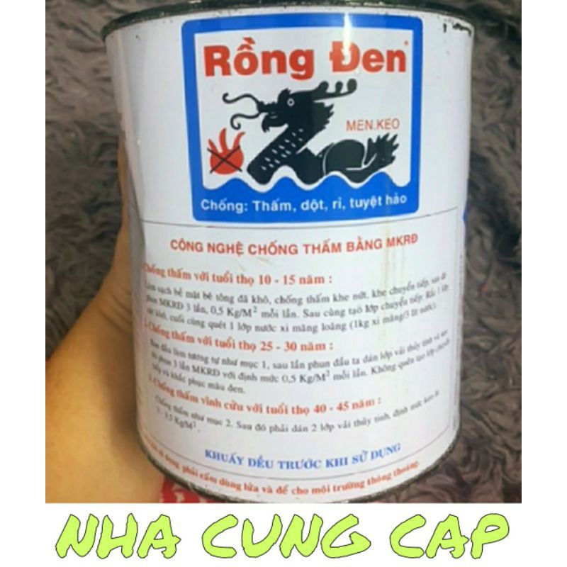 CHỐNG THẤM RỒNG ĐEN 2KG