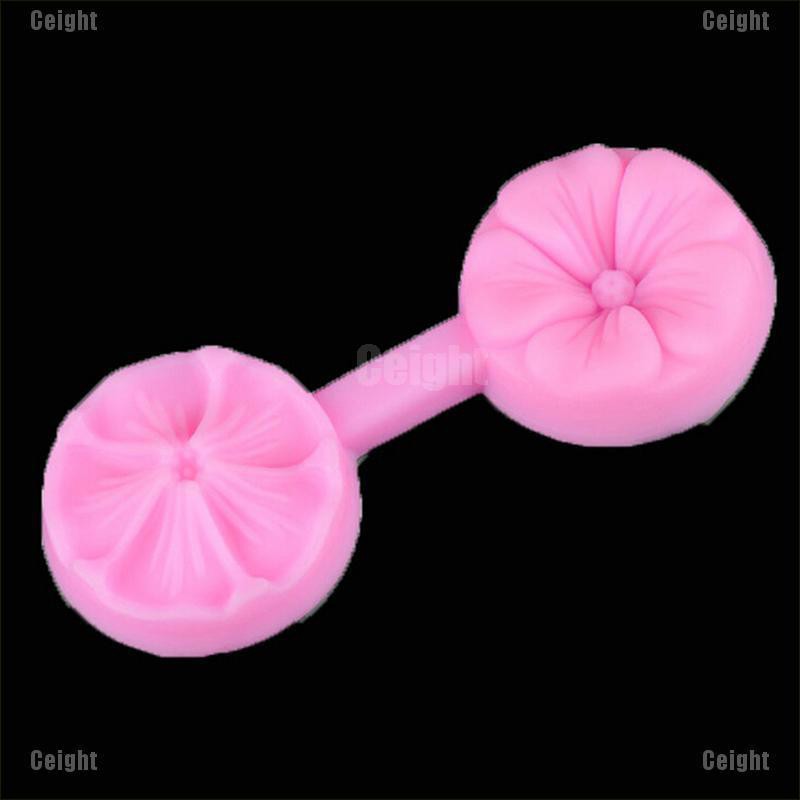 Khuôn Silicone Tạo Hình Hoa Hồng 3D Trang Trí Bánh