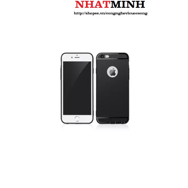 Ốp lưng iPhone 6+/6s+ Silicon dẻo đen 1000001864